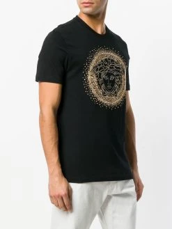 Versace Medusa studded T-shirt