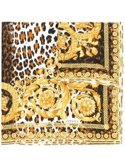 Versace printed neck scarf