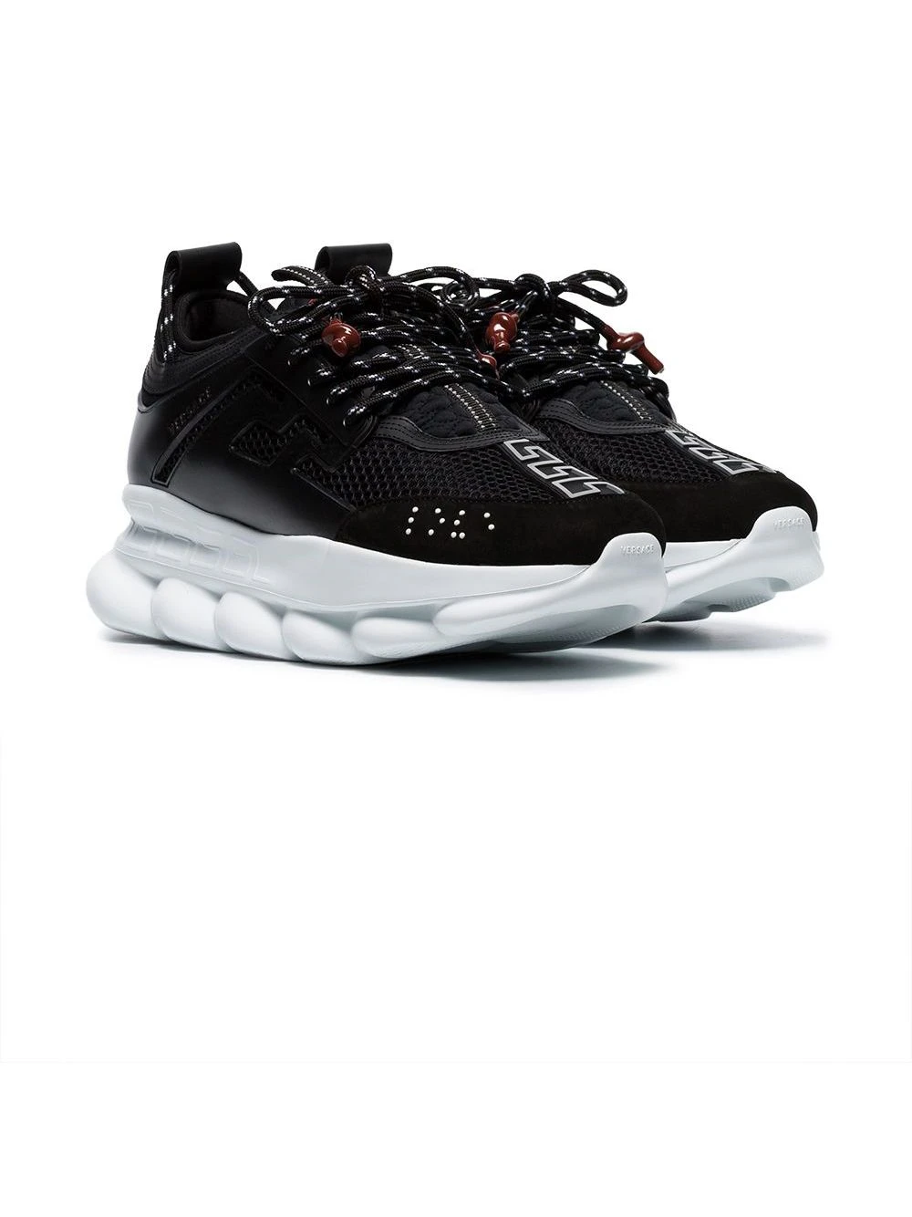 Versace Soldes Baskets Chain Reaction baskets basses homme 4 Versace baskets Chain Reaction