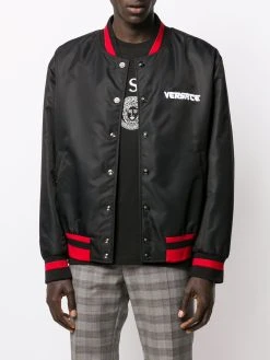 Versace veste bomber à logo