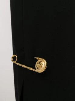 Versace pantalon de costume à épingles à nourrice