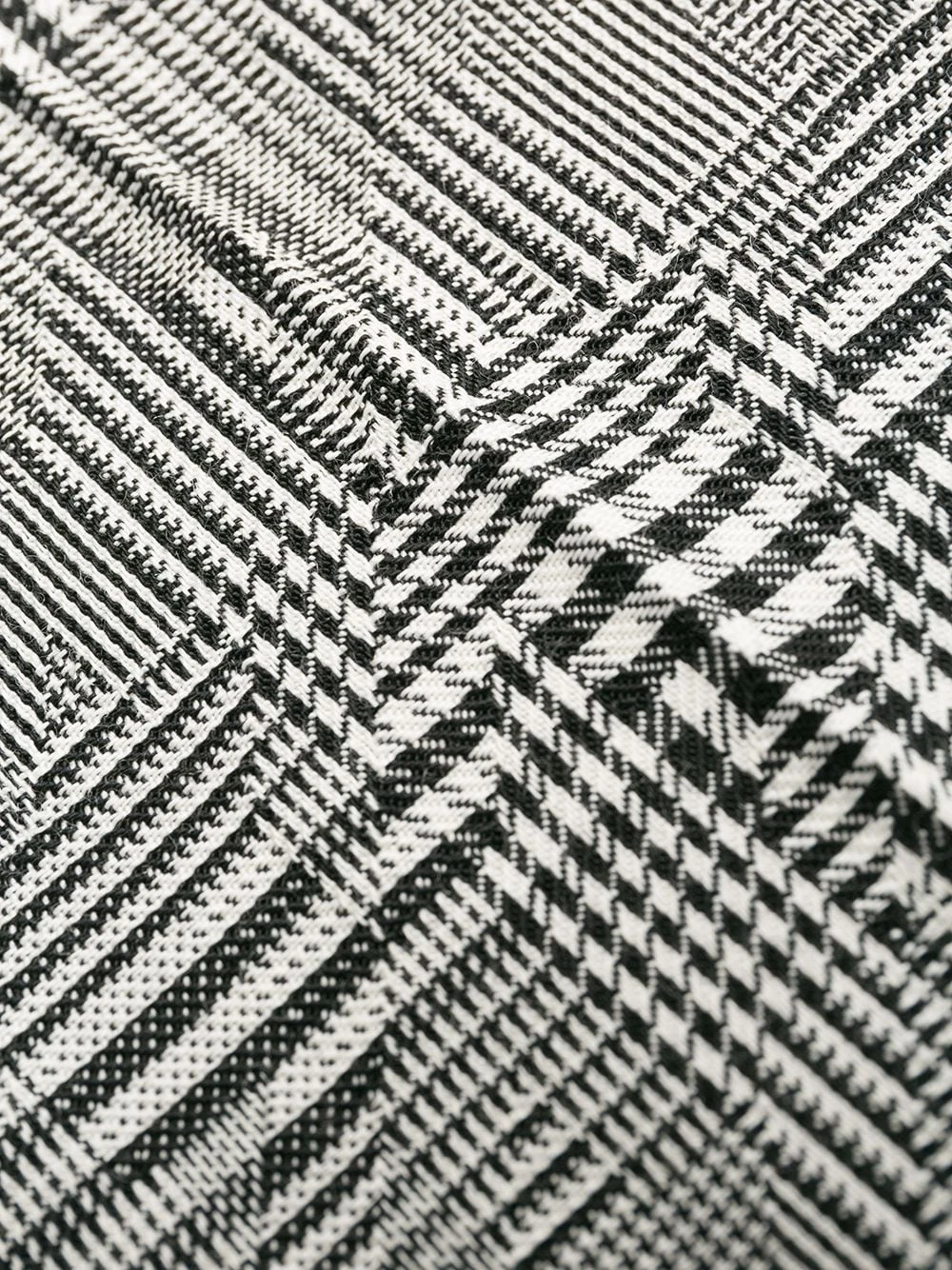 Versace Prix Aimable Pantalon à taille haute et carreaux pantalons droits femme 9 Versace pantalon à taille haute et carreaux