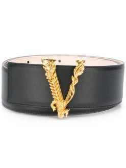 Versace ceinture boucle V baroque