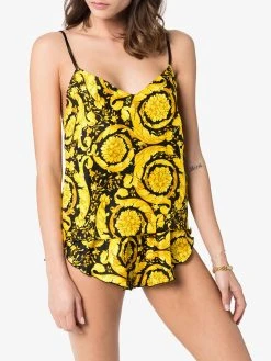 Versace débardeur à imprimé baroque