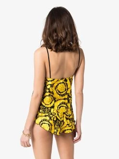 Versace débardeur à imprimé baroque