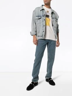 Versace t-shirt à logo imprimé