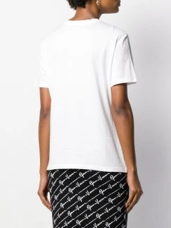 Versace t-shirt à logo brodé