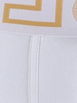 Versace boxer à bande logo Medusa Greek Key