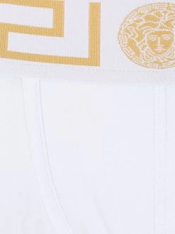 Versace boxer à bande Medusa Greek Key