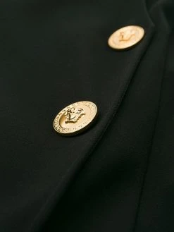 Versace robe sans manches à boutonnière croisée