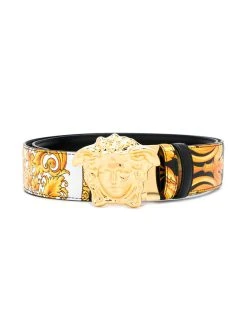 Versace ceinture imprimée Medusa Barocco Femme