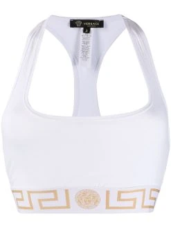 Versace brassière de sport à bord Greca