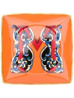 Versace cendrier à imprimé baroque