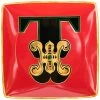 Versace assiestte Holiday Alphabet 'T'