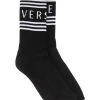 Versace chaussettes à logo imprimé