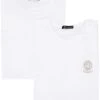 Versace lot de deux t-shirts à logo Medusa