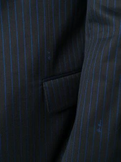 Prix Allégé Versace Blazer à fines rayures blazers homme 11 Versace blazer à fines rayures