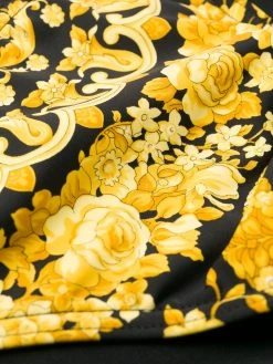 Versace slip de bain à imprimé baroque