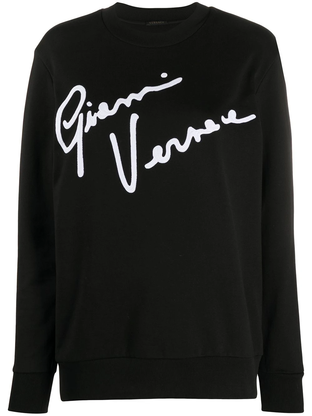 Prix Équitable Versace Sweat à encolure ras du cou GV Signature sweats femme 3 Versace sweat à encolure ras du cou GV Signature