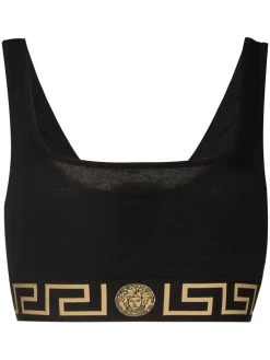 Versace brassière de sport à bord Greca