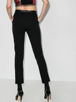 Versace pantalon slim texturé