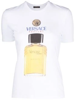 Versace t-shirt ajusté à logo