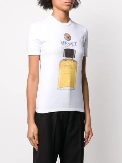 Versace t-shirt ajusté à logo