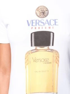 Versace t-shirt ajusté à logo