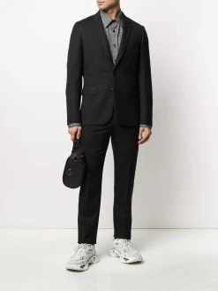 Versace chemise à logo imprimé