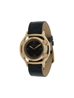 Versace montre Medusa Frame à bracelet contrastant