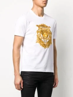 Versace t-shirt à logo brodé Medusa