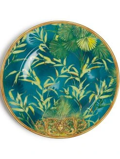 Versace assiette à imprimé jungle 18 cm