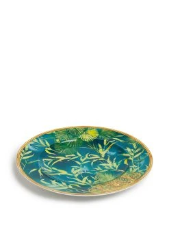 Versace assiette à imprimé jungle 18 cm
