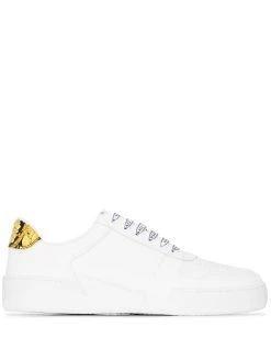 Versace baskets en cuir