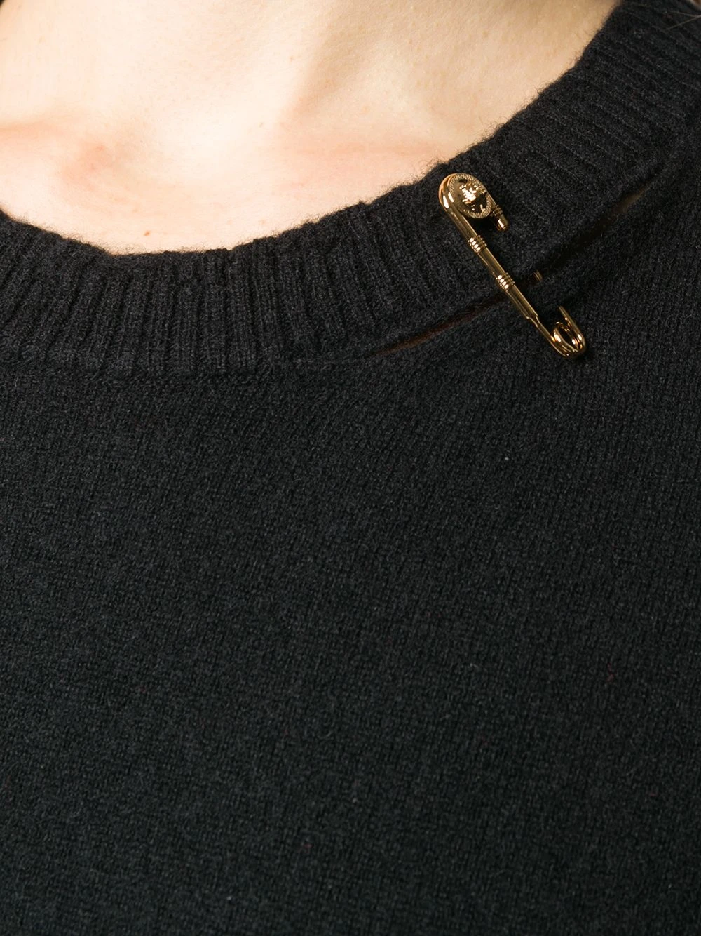 Versace Discount En Ligne Escarpins Medusa Safety Pin pulls femme 7 Versace escarpins Medusa Safety Pin