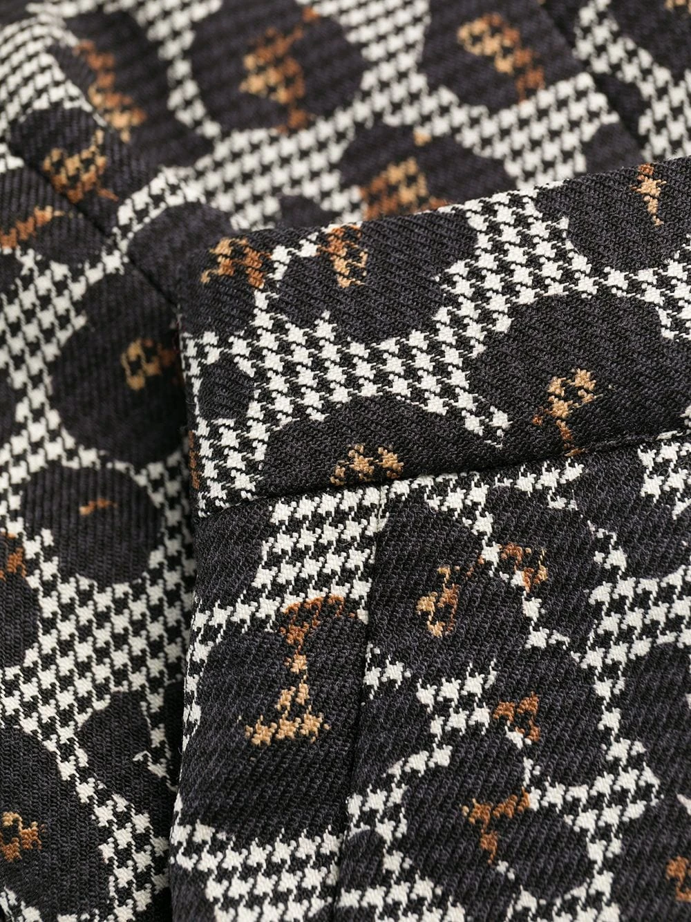 Versace Pantalon droit à imprimé léopard Prix Réduit pantalons de costume femme 8 Versace pantalon droit à imprimé léopard