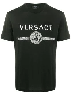 Versace t-shirt à logo imprimé