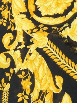 Versace foulard à imprimé baroque