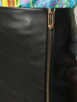 Prix Réduit Versace Minijupe évasée à zip asymétrique jupes trapèze femme 11 Versace minijupe évasée à zip asymétrique