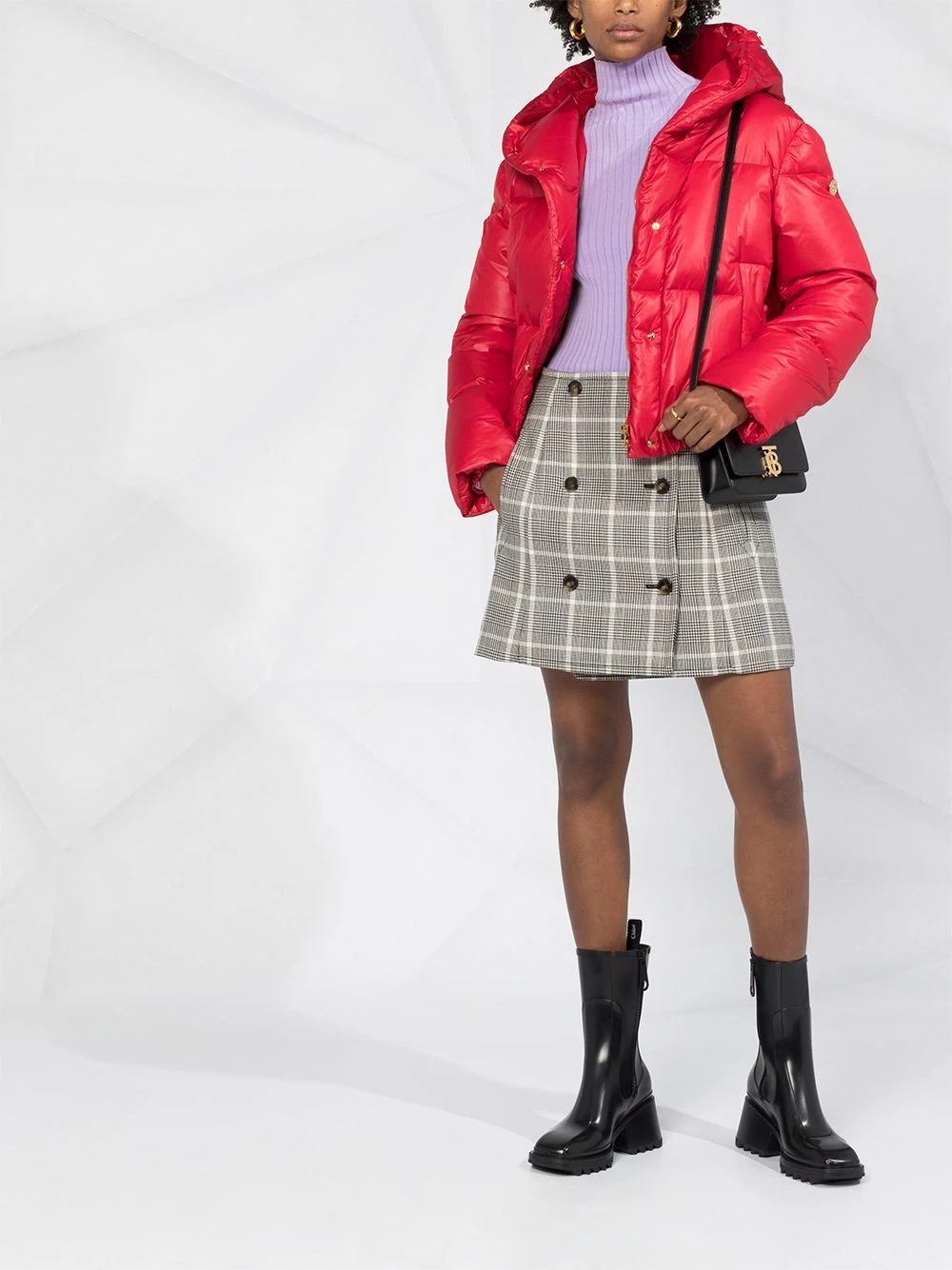 Versace Doudoune à logo imprimé Vendre-Réclame doudounes femme 4 Versace doudoune à logo imprimé