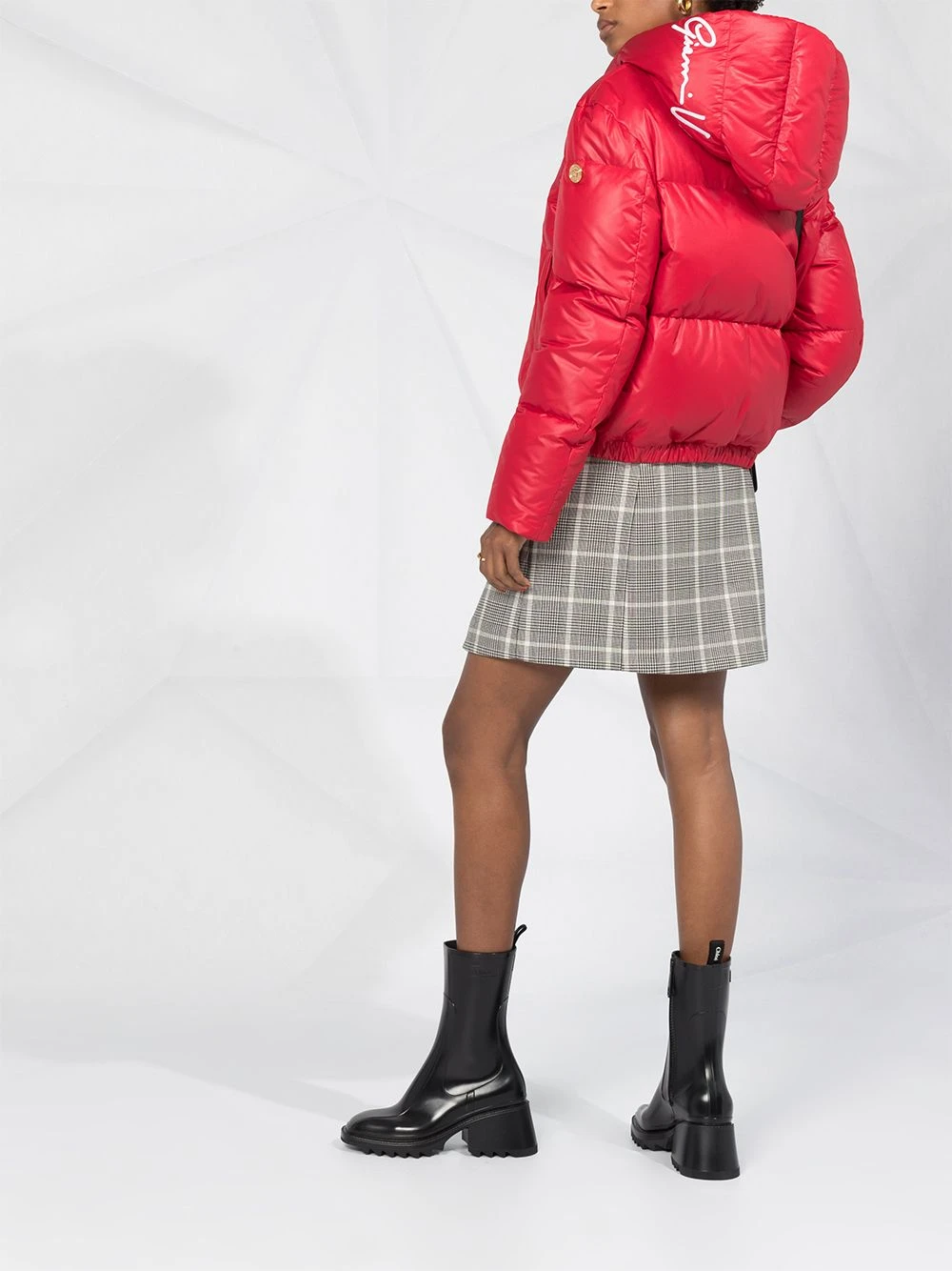 Versace Doudoune à logo imprimé Vendre-Réclame doudounes femme 6 Versace doudoune à logo imprimé