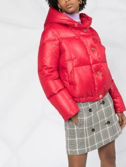 Versace Doudoune à logo imprimé Vendre-Réclame doudounes femme 10 Versace doudoune à logo imprimé