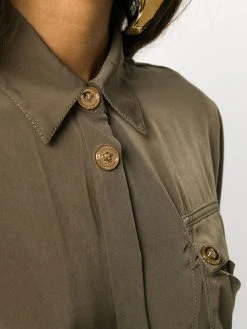 Versace robe-chemise Safari