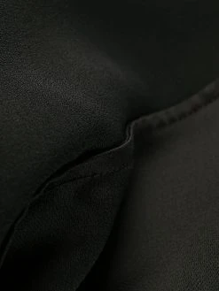 Versace robe portefeuille à design asymétrique