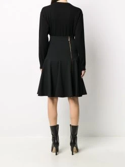 Versace jupe trapèze mi-longue