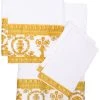 Versace lot de cinq serviettes à imprimé Barocco