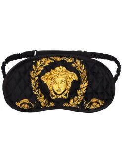 Versace masque de sommeil à imprimé baroque