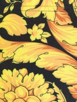 Versace slip de bain à imprimé baroque