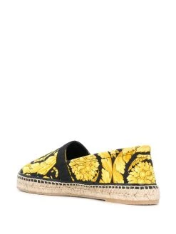 Versace espadrilles à motif baroque