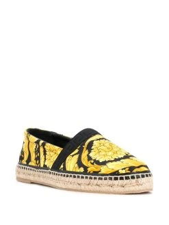 Versace espadrilles à motif baroque